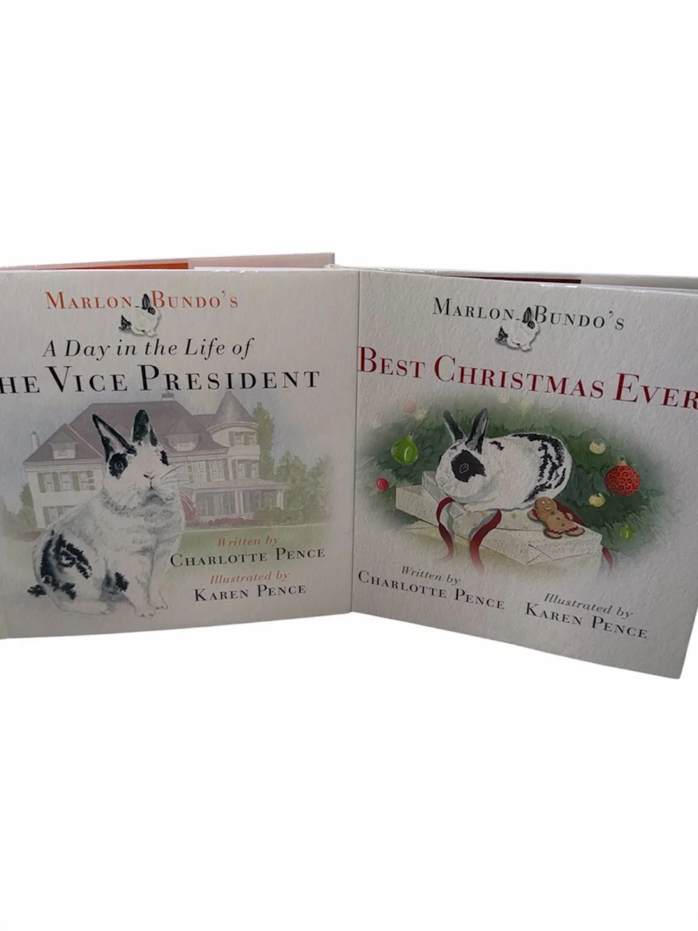Marlon Bundos 2 Books Best Christmas Ever and Life of the Vice President